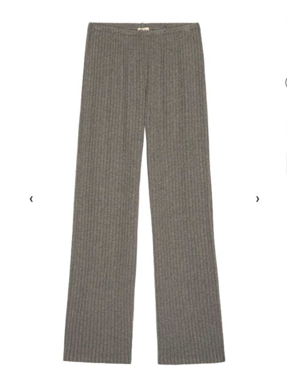 DONNI The Sweater Rib Simple Pant
